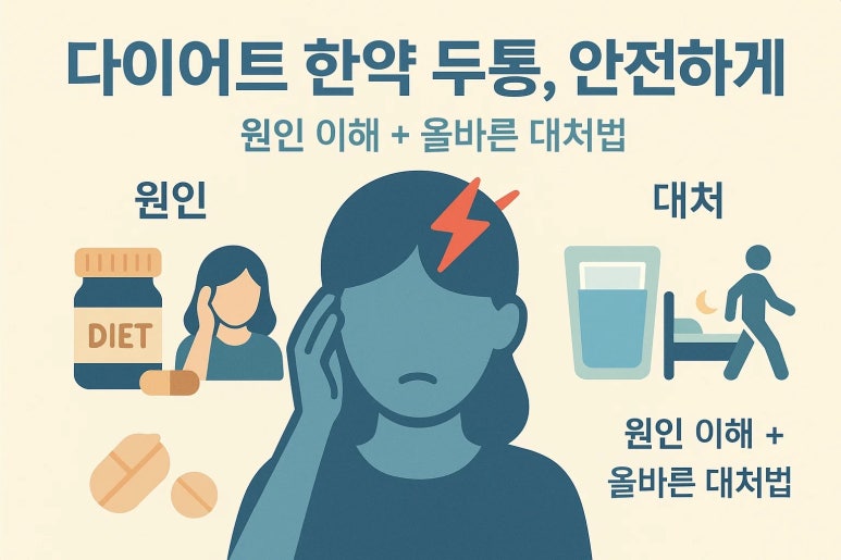 다이어트 한약 두통: 단순 부작용이 아닙니다